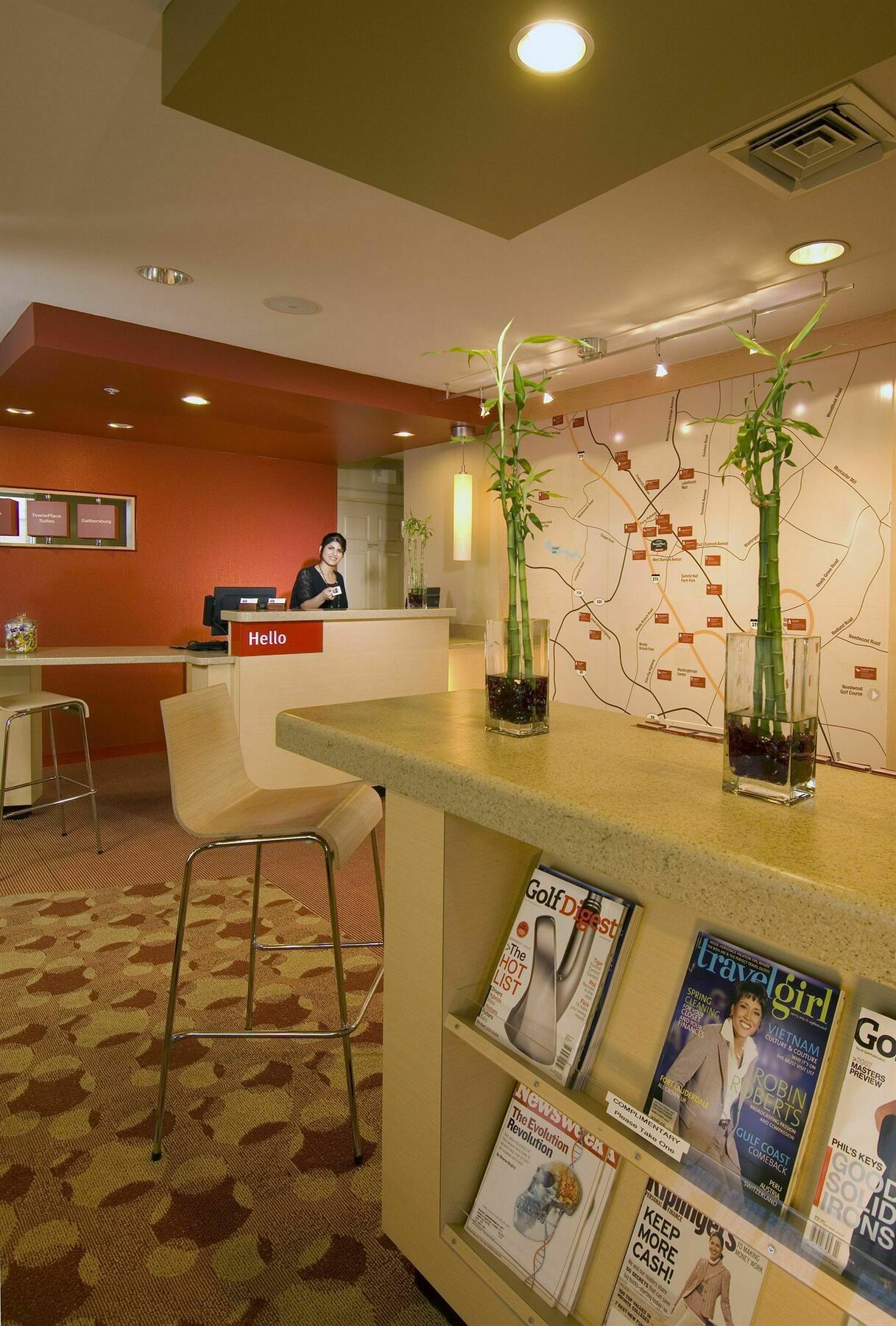 盖瑟斯堡唐普雷斯套房酒店 外观 照片
